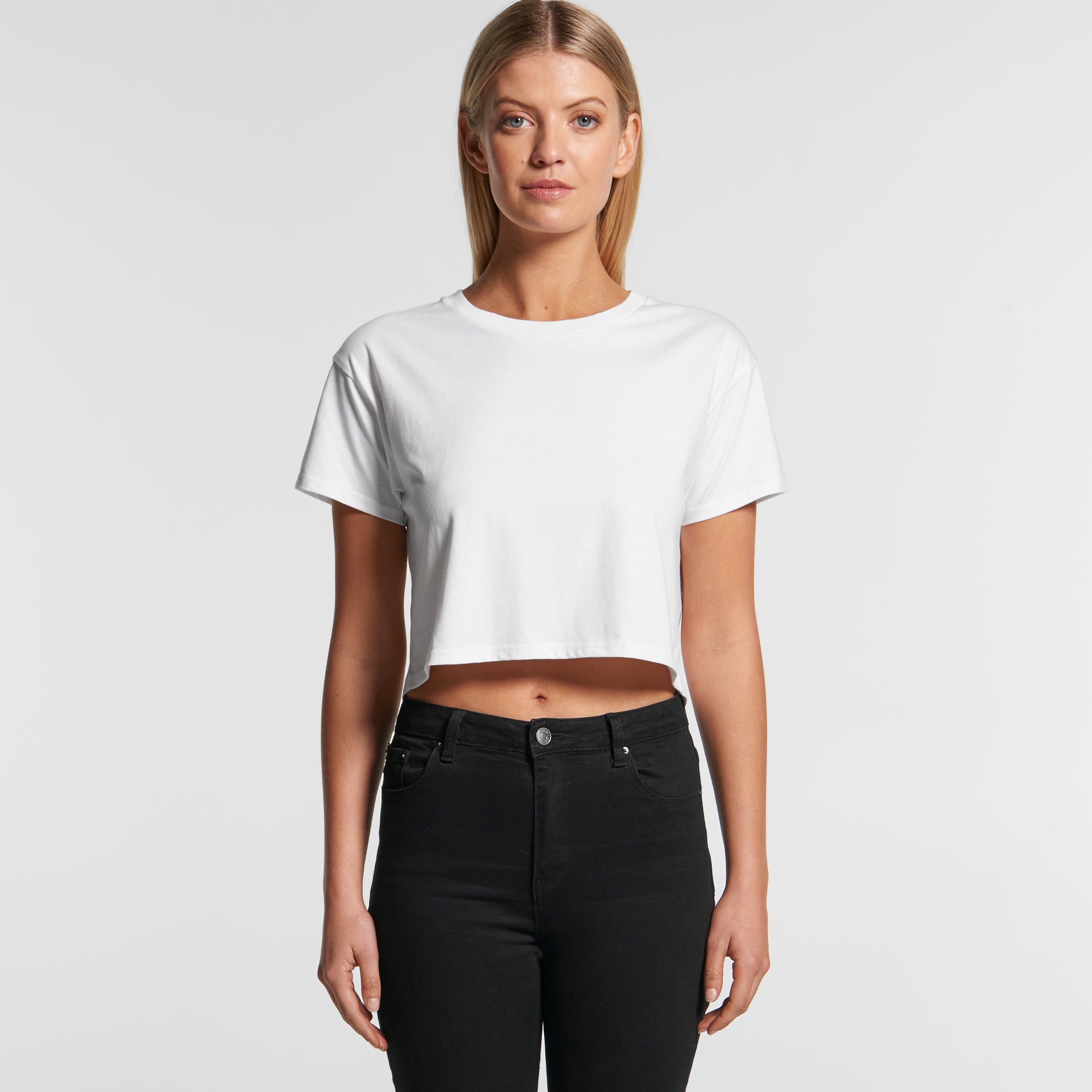 Premium Cropped Cotton Tee